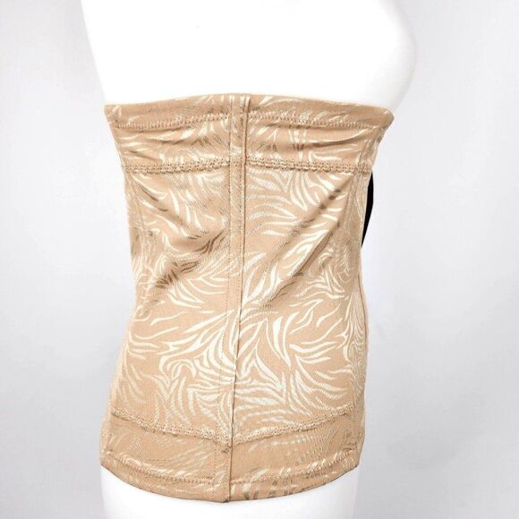 Maidenform Self Expressions Waist Nipper Women's Size Large Tan Ultra Firm Shape - Picture 4 of 7